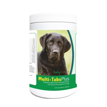 Healthy Breeds Labrador Retriever Multi-Tabs Plus Chewable Tablets, 365PK 840235122520